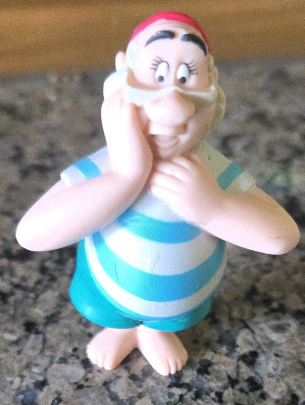 2002 McDonald's Happy Meal toy featuring Mr. Smee from Disney's Peter Pan